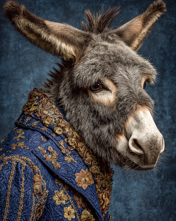Mowbi - Bedroom Art Prints – Too Early to Be Up Donkey