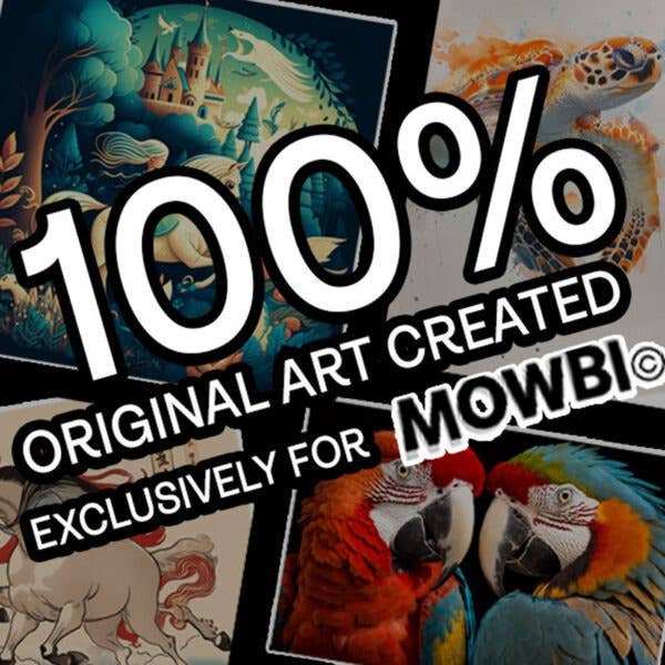 Mowbi - Lowbrow Donkey - 8"x10" Artwork for 11"x14" Frame