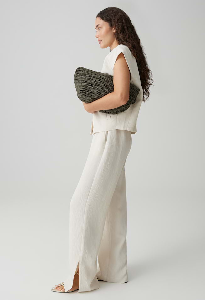 Mucia Moss Wide Leg Pants