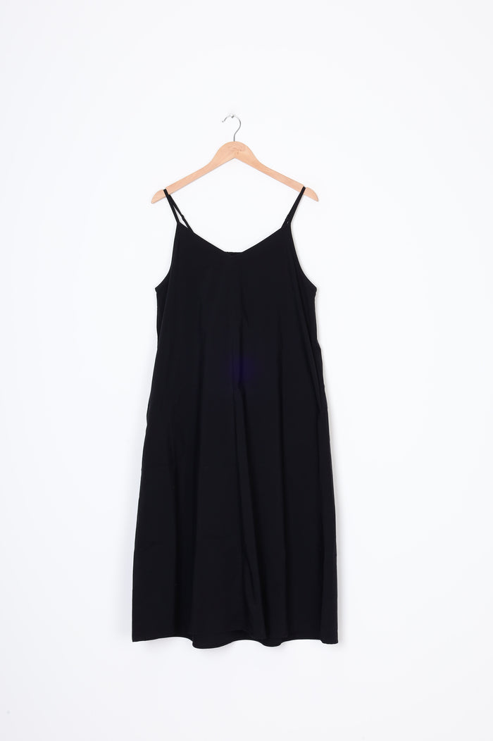 Muji Womens Black Dress Size L