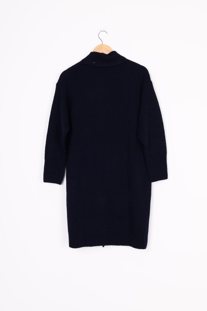 Muji Womens Blue Cardigan Size M