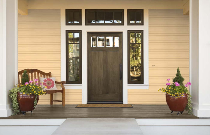 Large Charcoal Wood'n Finish Kit by Retique It for interior wood projects, featuring grained wood surface and multi-purpose top coat.