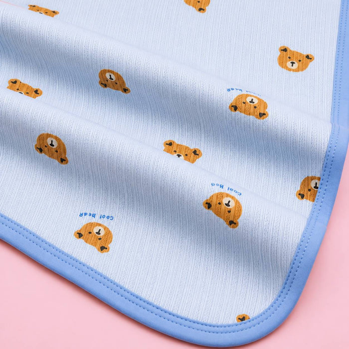 Muslin Baby Wrapper – Cute Teddy Bear Print | Soft & Breathable Baby Wrap for Newborns