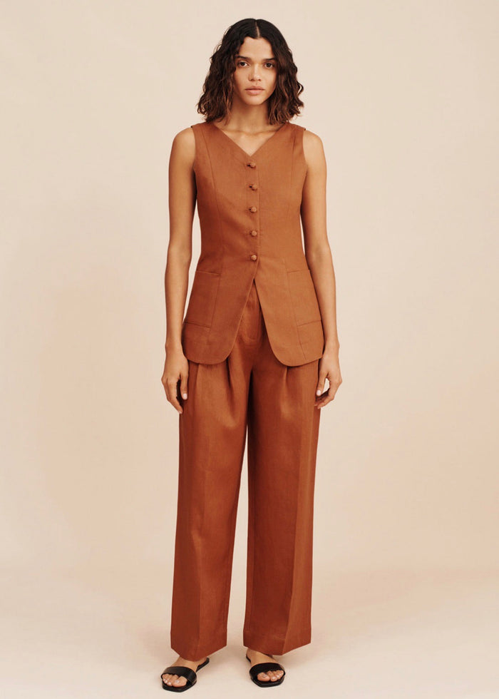 Nancy Trouser (Chestnut)