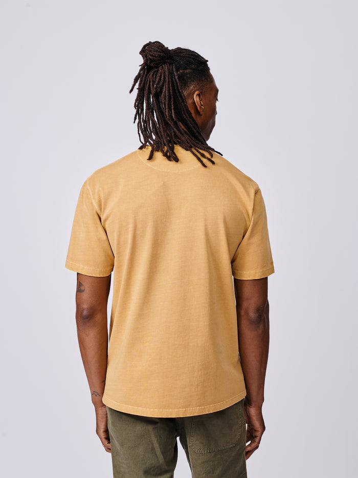 Aubin Washed Gold Newburgh Relaxed T-Shirt | Relaxed Tee