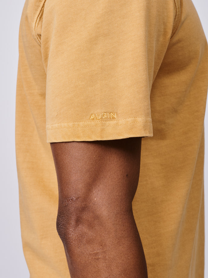 Aubin Washed Gold Newburgh Relaxed T-Shirt | Relaxed Tee