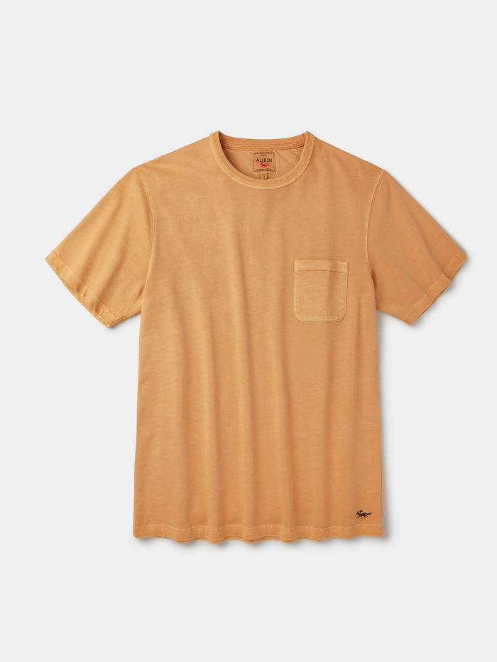 Aubin Washed Gold Newburgh Relaxed T-Shirt | Relaxed Tee
