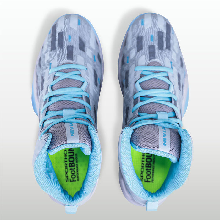 Grey / Sky Blue
