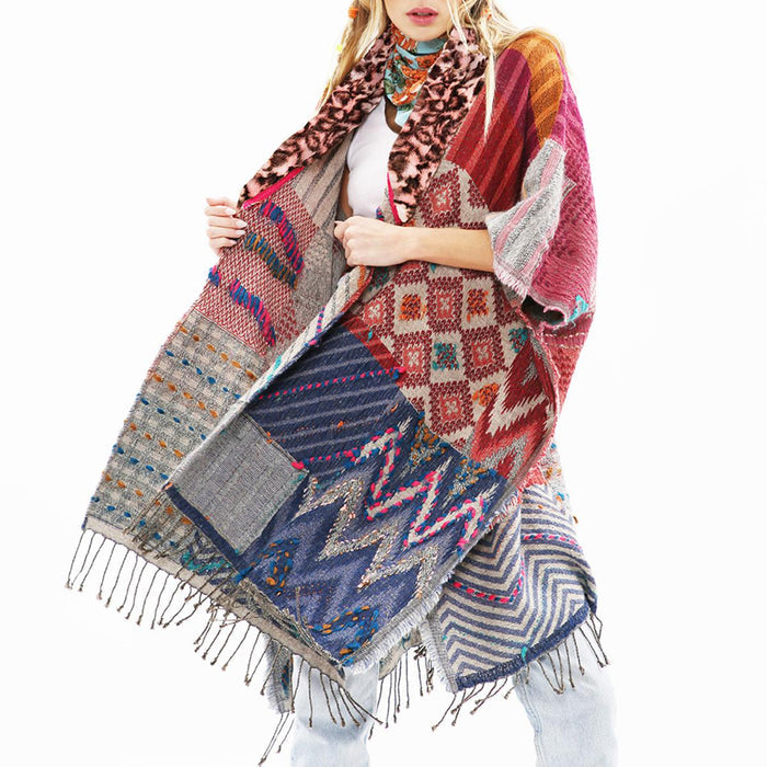 Noble Blance Poncho