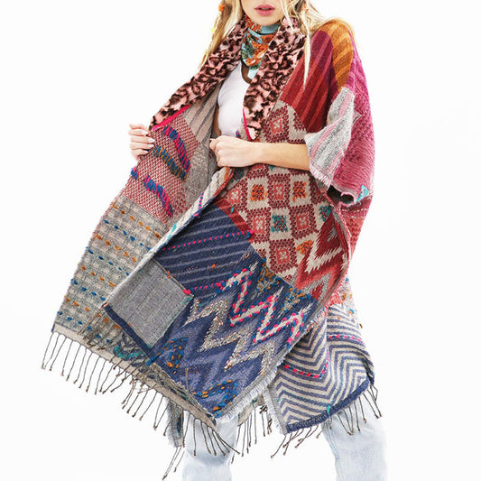 Noble Blance Poncho