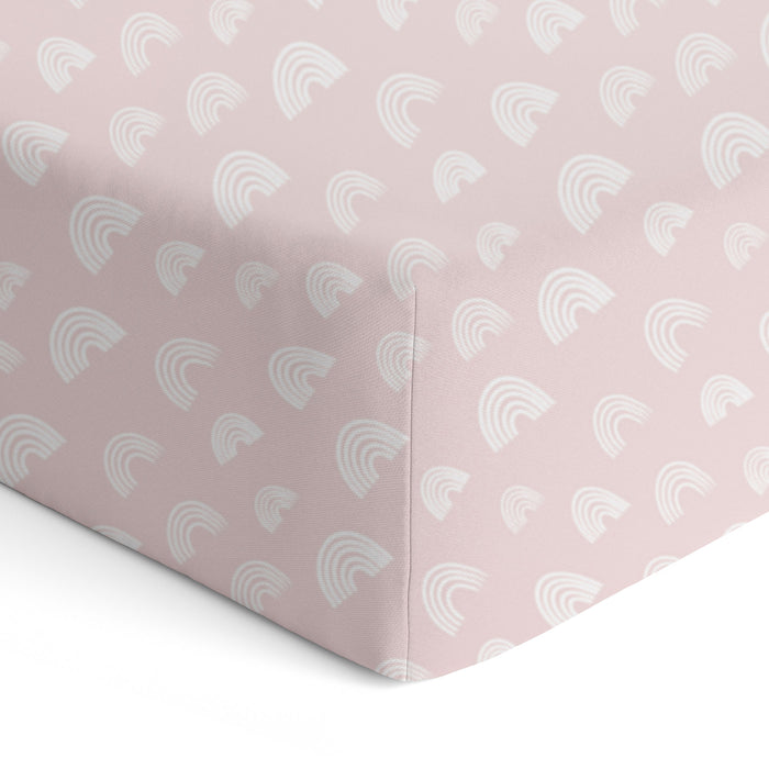Nordic 2pk Jersey Cot Fitted Sheets Dusty Berry/Rose - Bubba Blue Australia