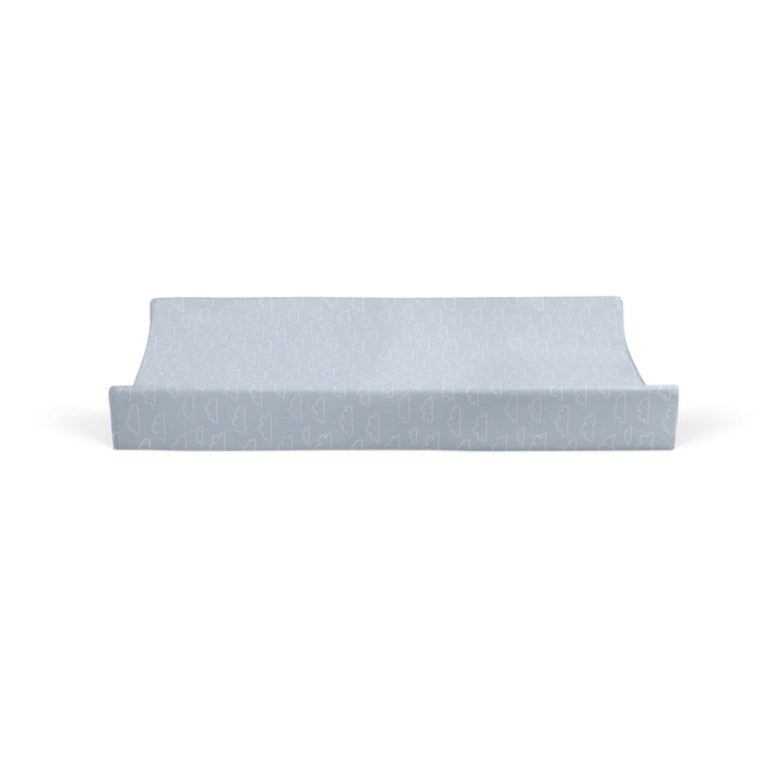 Nordic 2pk Waterproof Change Pad Covers Dusty Sky/Mint - Bubba Blue Australia
