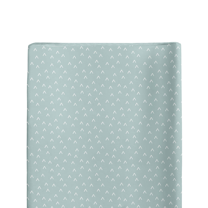 Nordic 2pk Waterproof Change Pad Covers Dusty Sky/Mint - Bubba Blue Australia