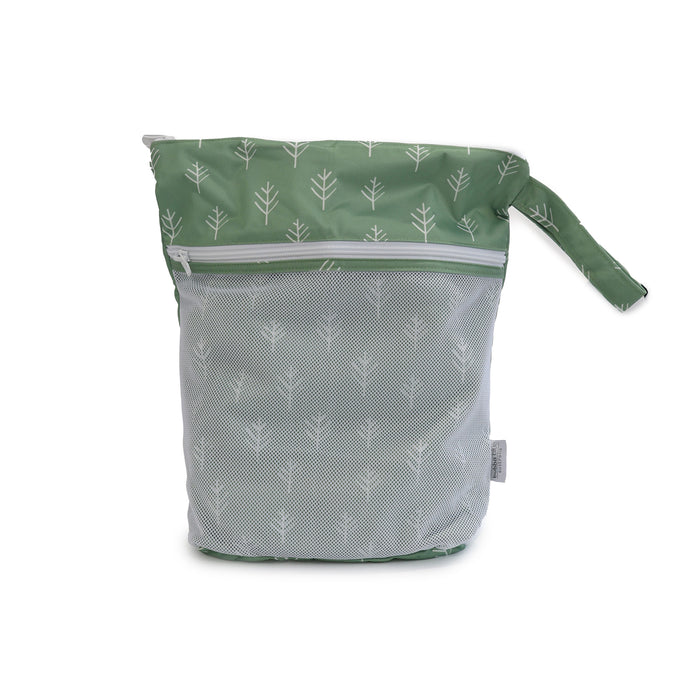 Nordic 2pk Wet/Dry Bags Bundle Forest - 25x28cm & 30x35cm - Bubba Blue Australia