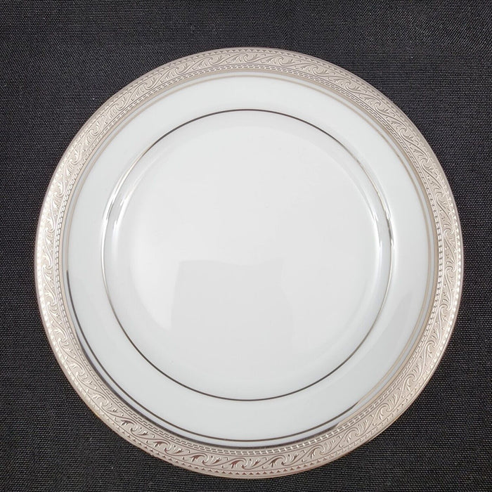 Noritake Legendary Crestwood Platinum Set of 3 Bread & Butter 6.25" Plates 4166