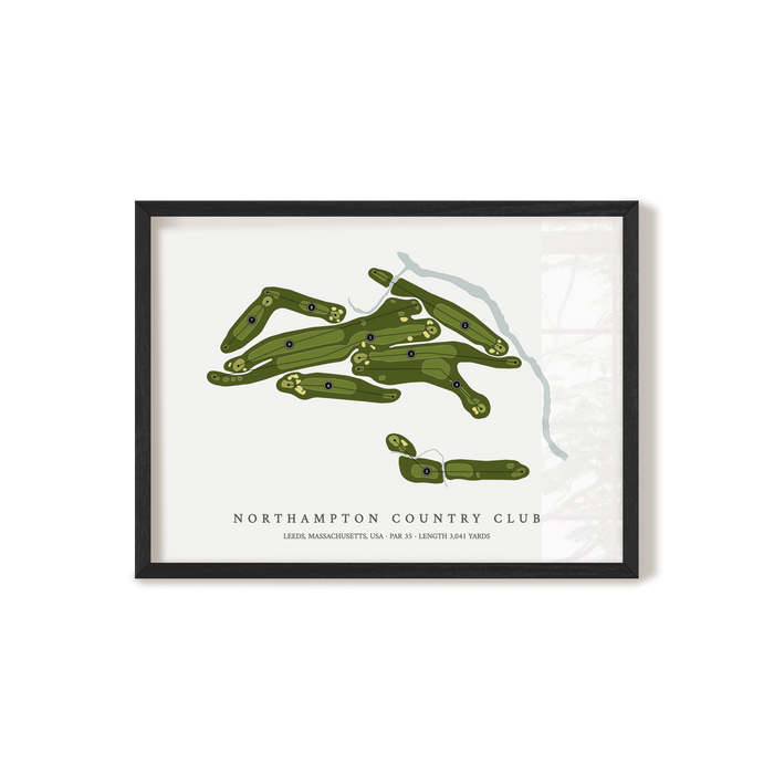 Northampton Country Club | Golf Course Print | Black+Frame
