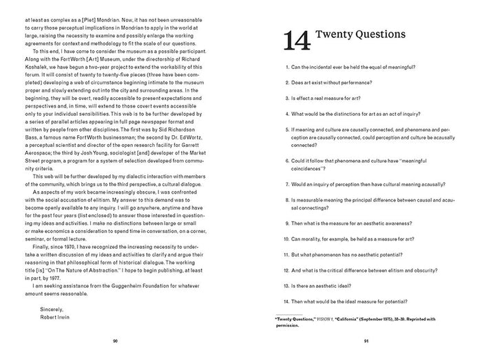 Notes toward a Conditional Art | Getty Store