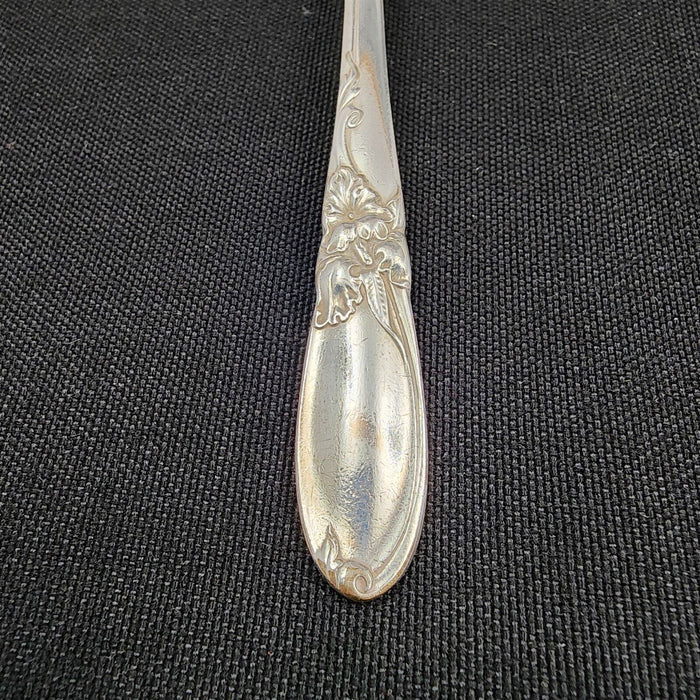 Oneida Community 1953 White Orchid Set Of 7 Silverplated Salad Forks