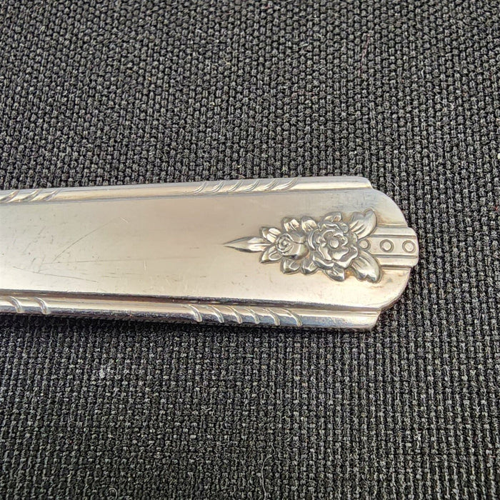 Oneida Community Teaspoons Set of 6 Linda 1949 Silverplated Spoons