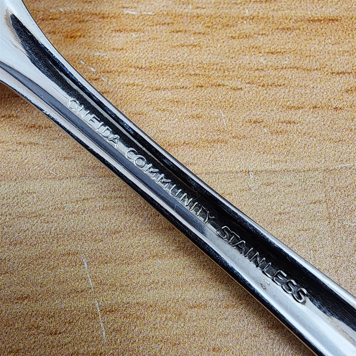 Oneida MY ROSE Salad Fork Set of 4 Community Stainless Flatware 6 1/4" (16cm)