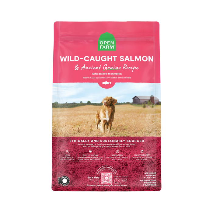 Open Farm Wild-Caught Salmon Grains