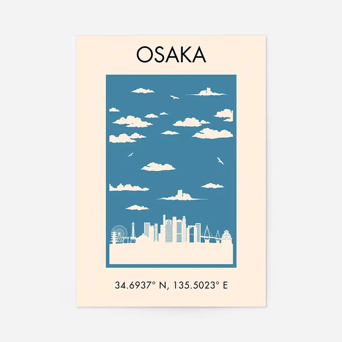 Osaka Tourist Style Print