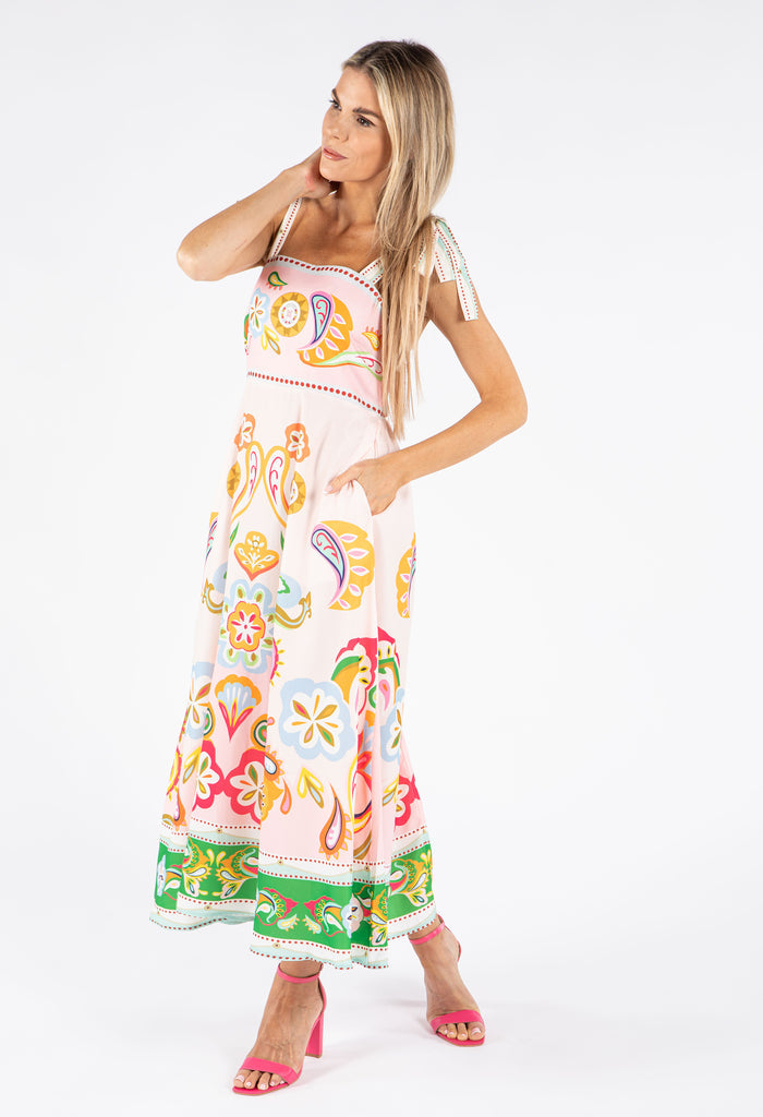 Paisley Print Sun Dress