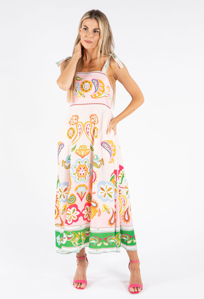Paisley Print Sun Dress