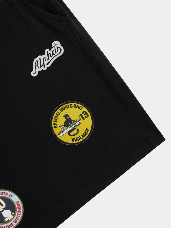 PATCHED JERSEY SHORT BOTTOMS Alpha Industries