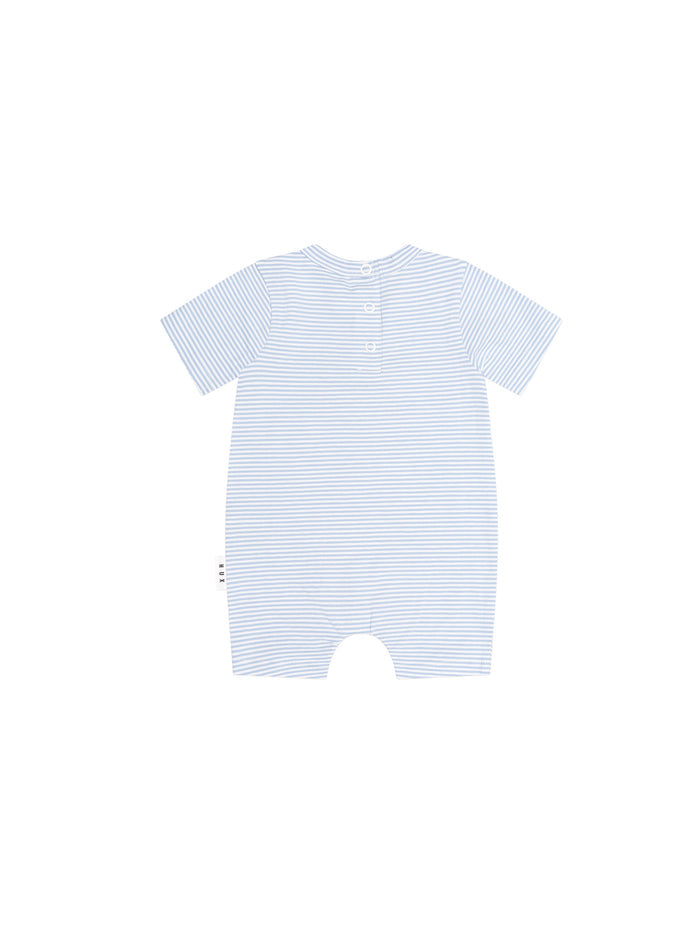 Peekaboo Hux Stripe Bodysuit