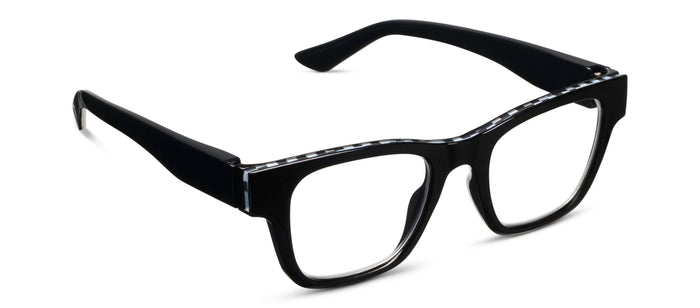 Peepers - Bernadette (Blue Light): White/Tokyo Tortoise / Reading / 3.00