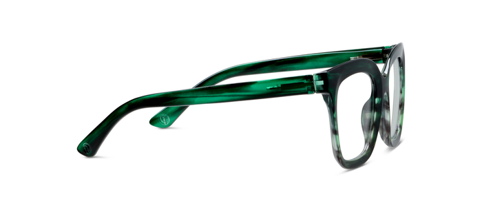 Peepers - Cleo (Blue Light): Brown Ombre Horn / Reading / 2.00