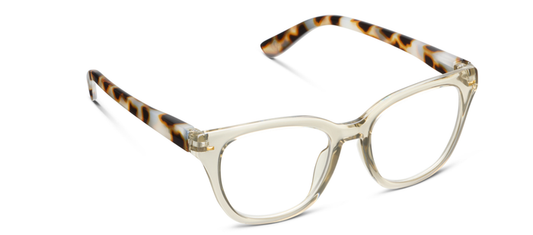 Peepers - Lenora (Blue Light): Fog/Chai Tortoise / Reading / 1.75