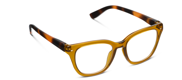 Peepers - Lenora (Blue Light): Fog/Chai Tortoise / Reading / 3.00