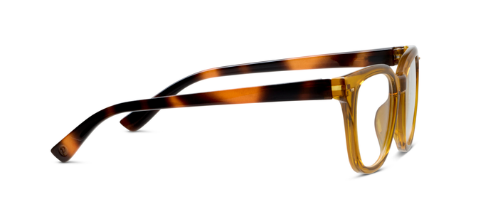 Peepers - Lenora (Blue Light): Fog/Chai Tortoise / Reading / 3.00