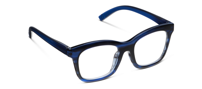 Peepers - To the Maximalist (Blue Light): Coffee/Clear Glitter / Reading / 1.75