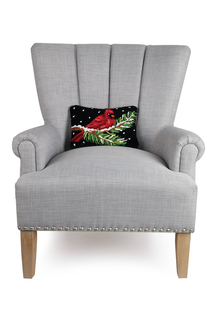 Peking Handicraft - Cardinal On Branch Hook Pillow