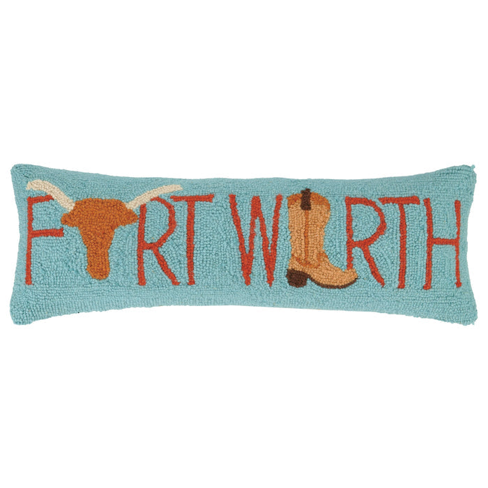 Peking Handicraft - FORT WORTH W/BOOT HOOK PILLOW