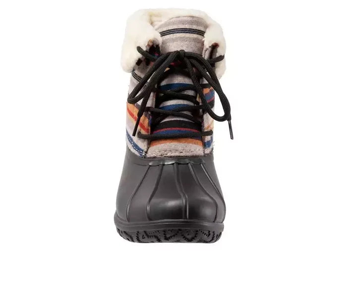 Pendleton Bridger Stripe Duck Mid Rain Boots