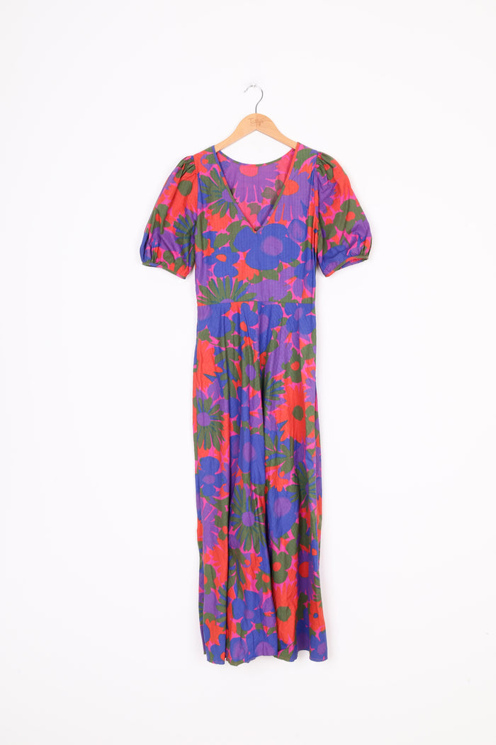 Penny Sage Womens Purple Dress Size 8