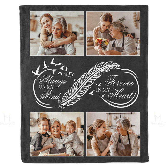 personalized memorial blankets