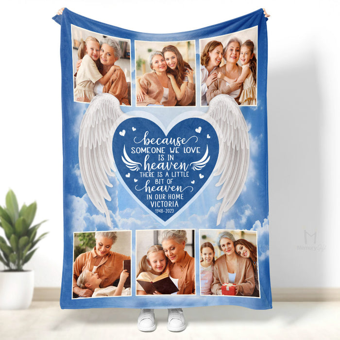 personalized sympathy blankets