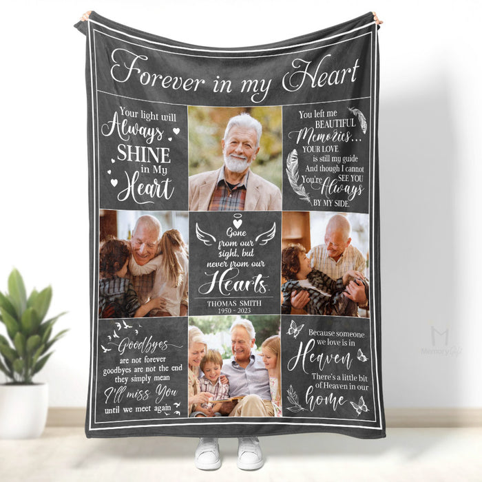 personalized sympathy blankets