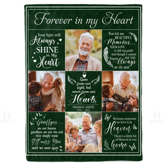 personalized sympathy blankets