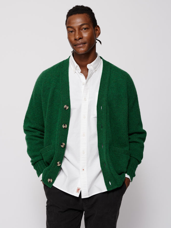 Aubin Green Pettigrew Cardigan | Cardigan