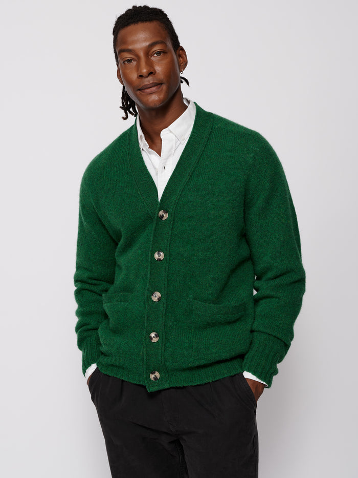 Aubin Green Pettigrew Cardigan | Cardigan