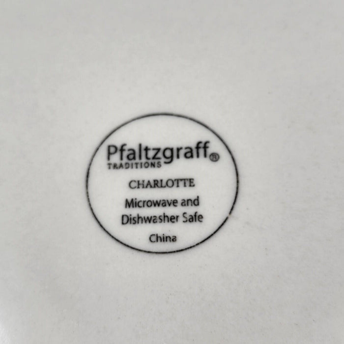 Pfaltzgraff Charlotte Round Vegetable Bowl Floral 9 Inch (23cm) Dinnerware