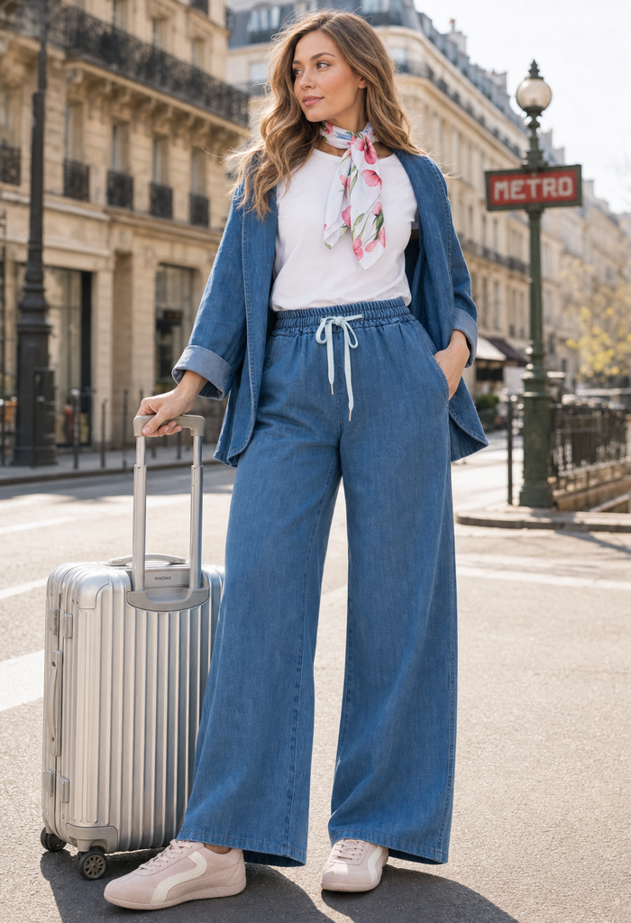Pidi Relaxed Denim Trousers