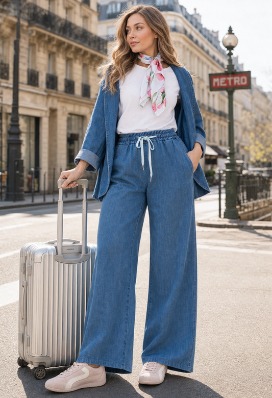 Pidi Relaxed Denim Trousers