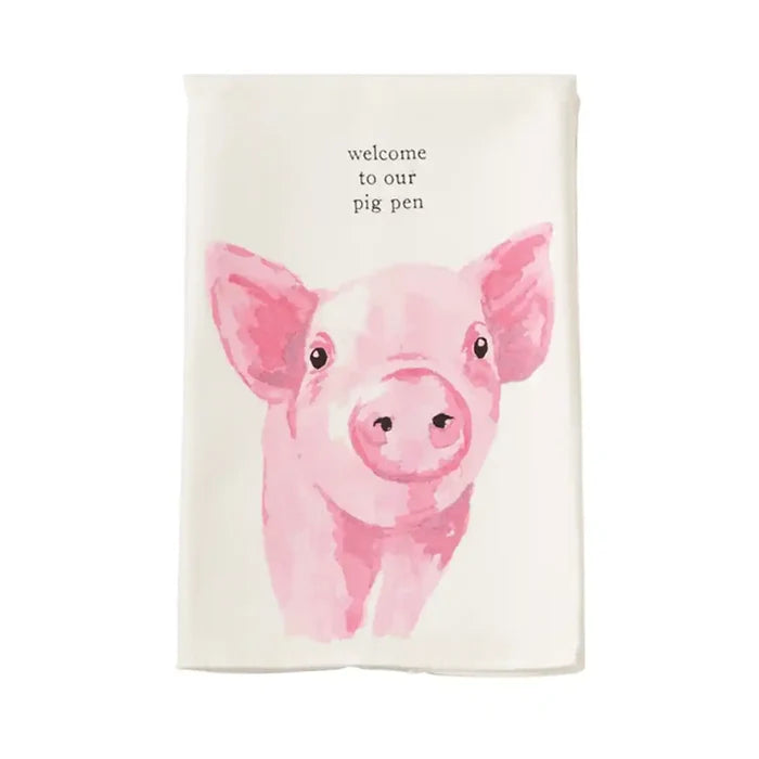 PIG FARM DISH TOWEL